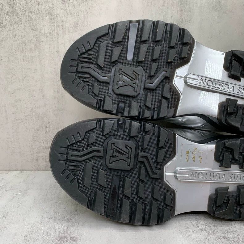 Louis Vuitton Silver Thick-Soled Sneakers Size 6.5 Size US 6.5 / EU 39-40 - 6 Thumbnail