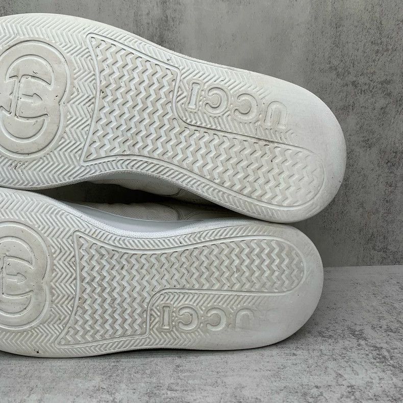 Gucci GUCCI White Cookie Sneakers Size 8 Size US 8 / EU 41 - 8 Thumbnail
