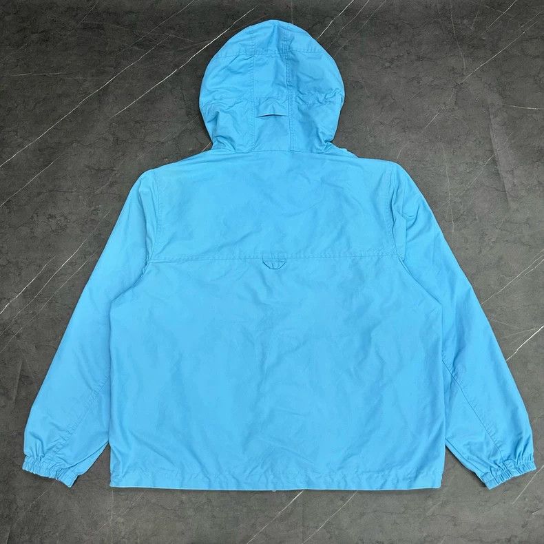 Louis Vuitton Louis Vuitton Lightweight Blue Hooded Jacket Size US XXL / EU 58 / 5 - 7 Thumbnail