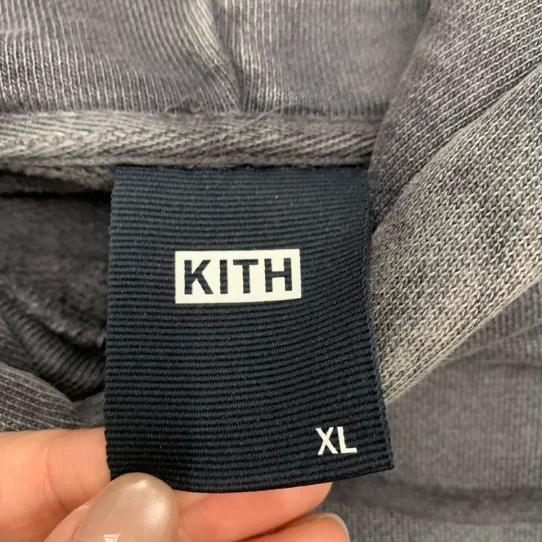Kith KITH Water-Washed Black Hoodie Sweatshirt Size US XL / EU 56 / 4 - 3 Thumbnail