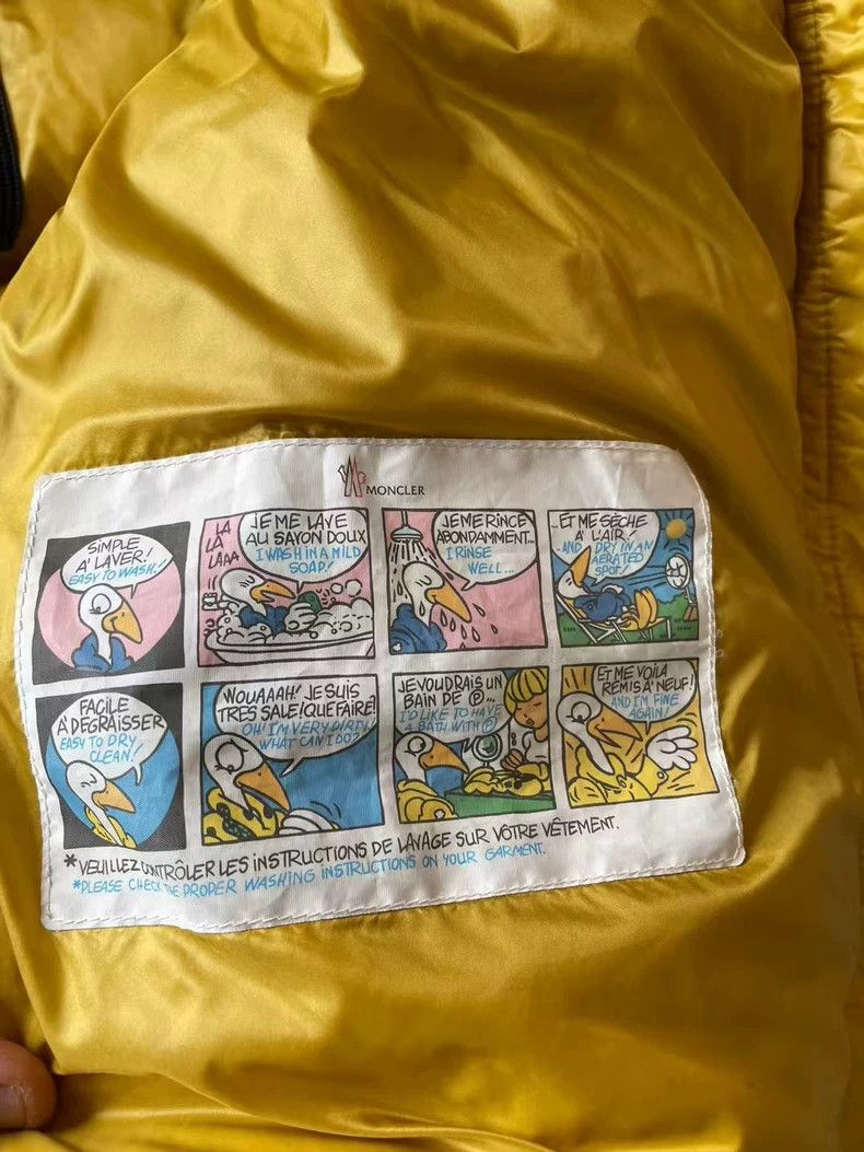 Moncler Yellow Puffer Jacket Size 3 Size US M / EU 48-50 / 2 - 5 Thumbnail