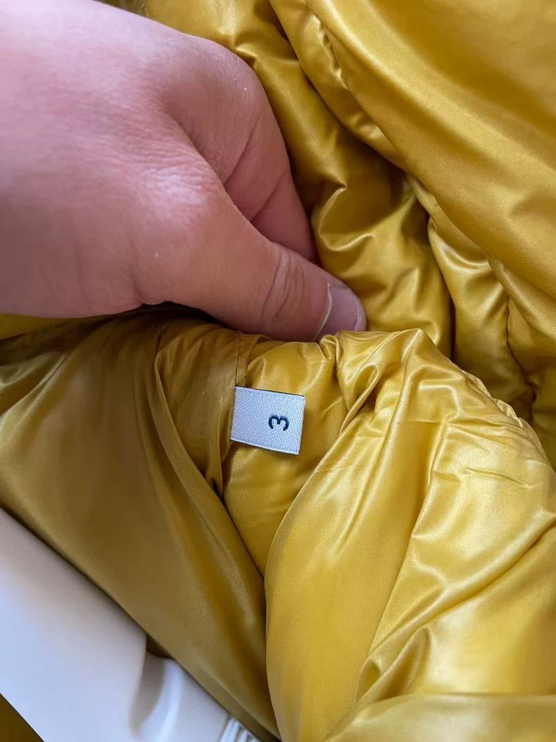 Moncler Yellow Puffer Jacket Size 3 Size US M / EU 48-50 / 2 - 4 Thumbnail