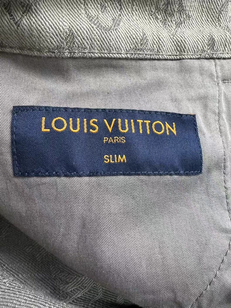 Louis Vuitton Louis Vuitton Monogram Gray Denim Pants Size US 34 / EU 50 - 2 Thumbnail