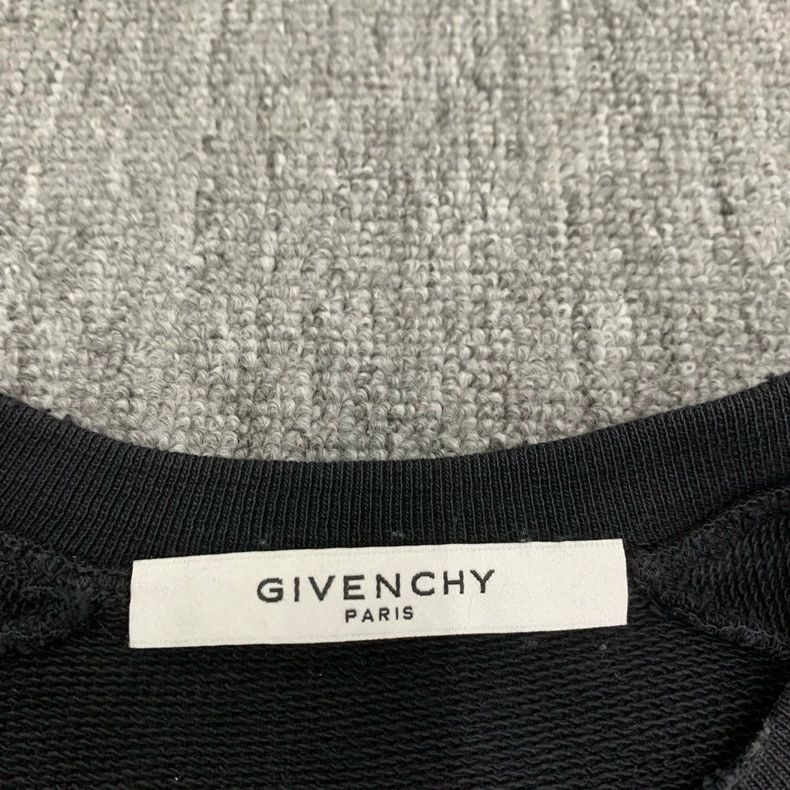 Givenchy Givenchy Black Lightning Logo Long Sleeve Sweatshirt Size US XS / EU 42 / 0 - 6 Thumbnail
