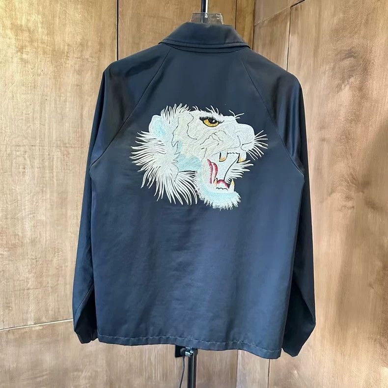 Marc Jacobs Marc Jacobs Embroidered Tiger Sweatshirt Jacket Size US M / EU 48-50 / 2 - 2 Thumbnail