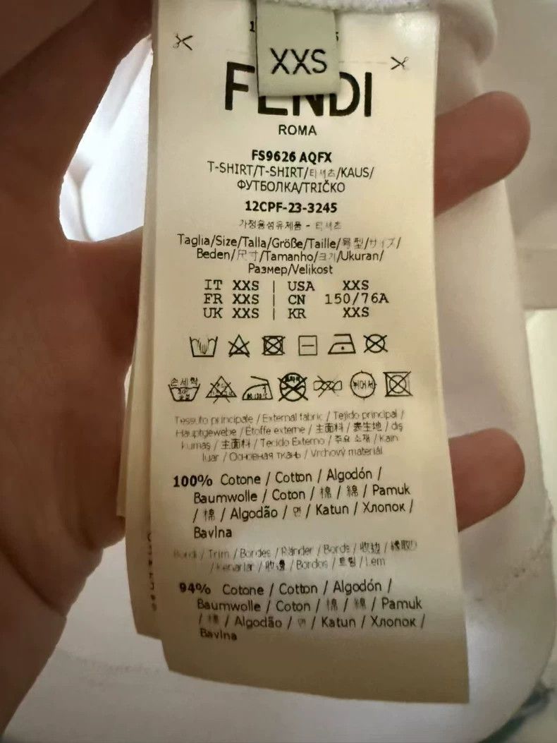 Fendi Fendi Pokémon Collaboration Short Sleeve T-Shirt Size US XXS / EU 40 - 4 Thumbnail