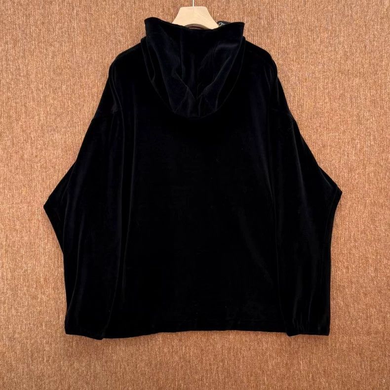 Gucci Gucci Velvet Half-Zip Hoodie Size XXL Size US XXL / EU 58 / 5 - 2 Thumbnail