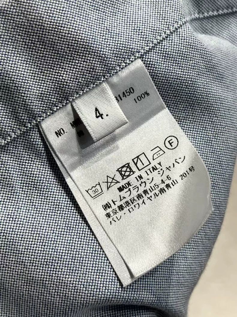 Burberry TB Classic Sleeve Logo Embroidered Long Sleeve Shirt Size US M / EU 48-50 / 2 - 6 Thumbnail