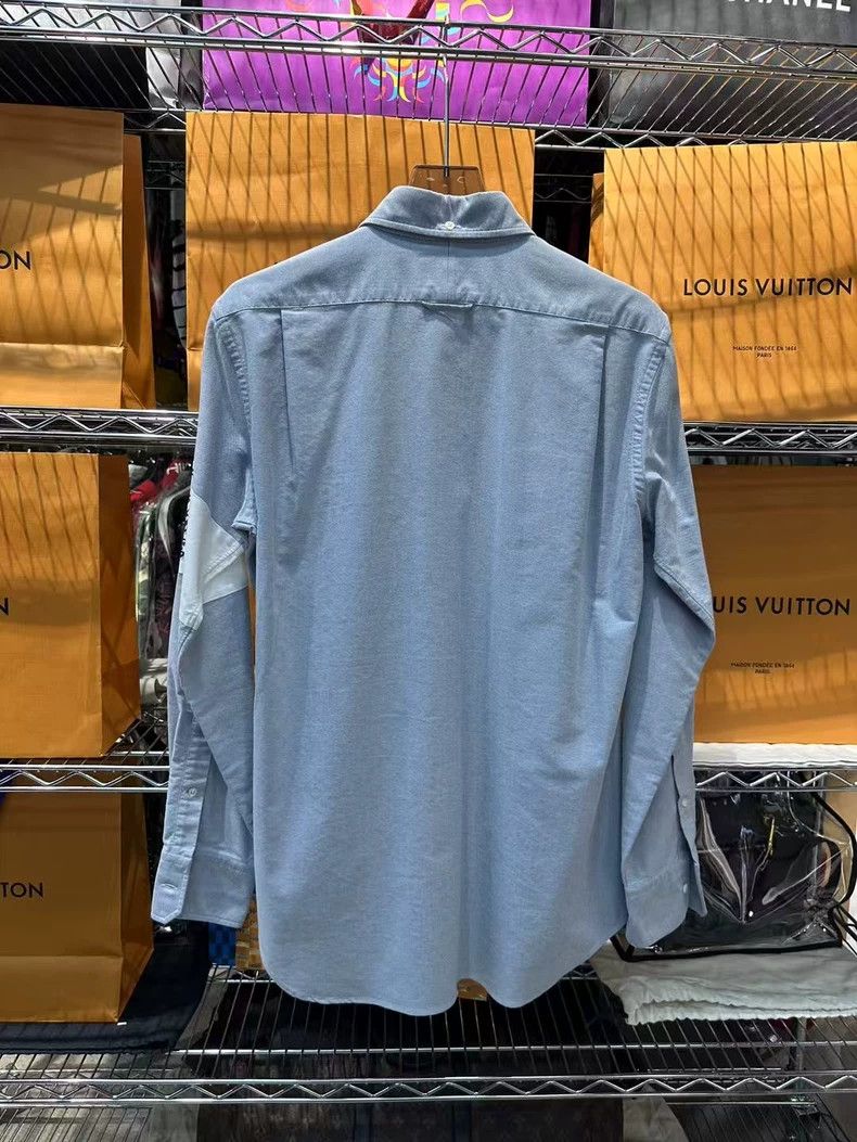 Burberry TB Classic Sleeve Logo Embroidered Long Sleeve Shirt Size US M / EU 48-50 / 2 - 4 Thumbnail