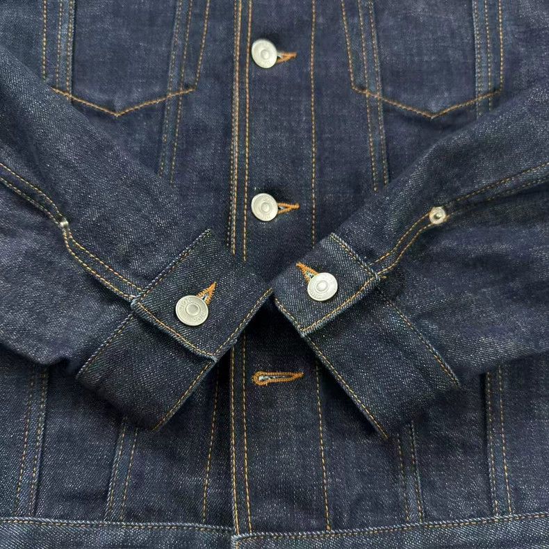 Dior Dior Blue Denim Jacket with Print Lining Size US L / EU 52-54 / 3 - 5 Thumbnail