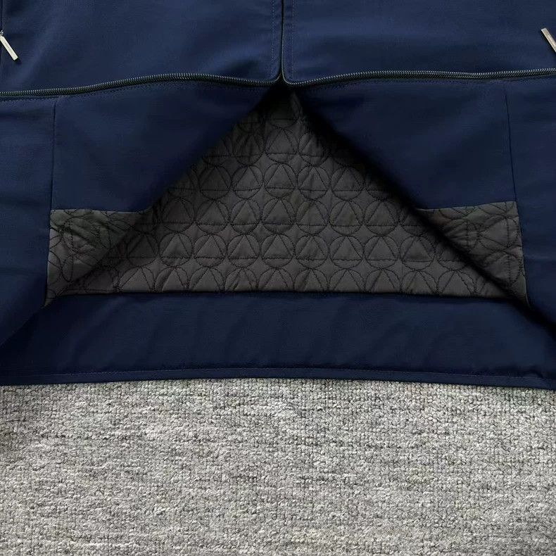 Dior Dior Blue Lock Button Jacket Size 48 Size US L / EU 52-54 / 3 - 6 Thumbnail