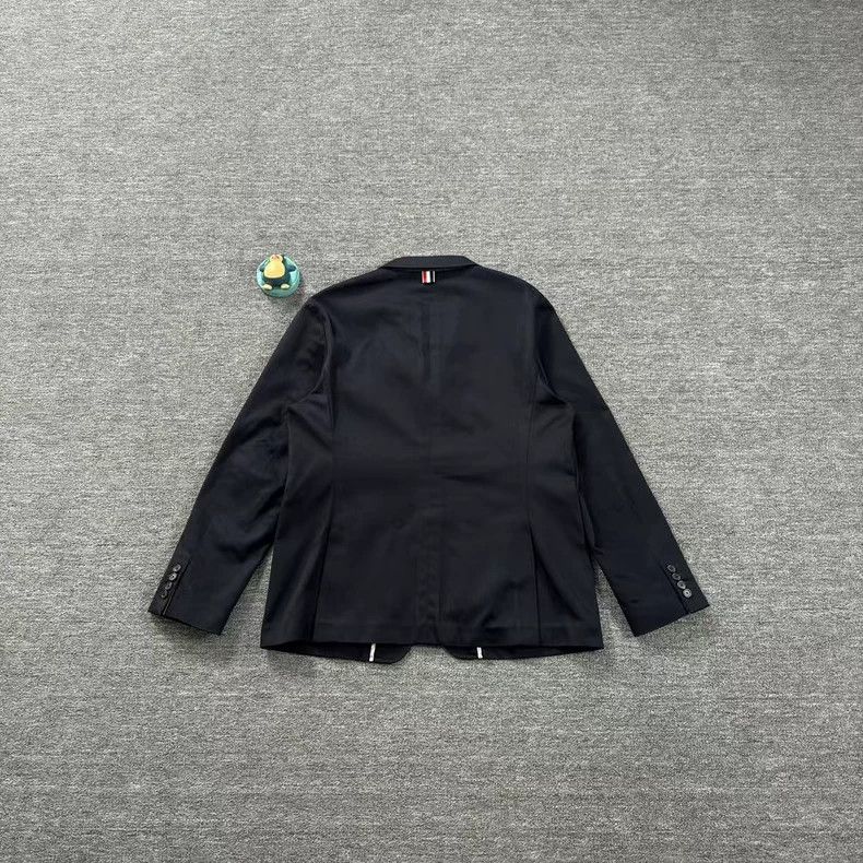 Thom Browne Thom Browne Black Suit Jacket Size 5 Size US M / EU 48-50 / 2 - 2 Thumbnail