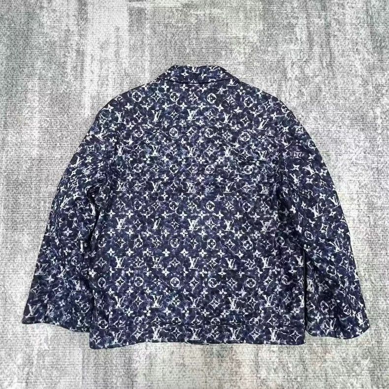 Louis Vuitton Louis Vuitton Floral Print Denim Jacket Size US L / EU 52-54 / 3 - 2 Thumbnail