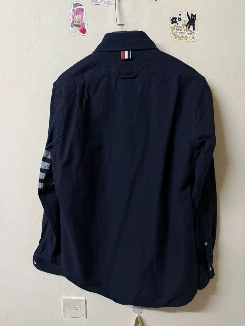 Thom Browne Thom Browne Black Long Sleeve Shirt Size US S / EU 44-46 / 1 - 2 Thumbnail