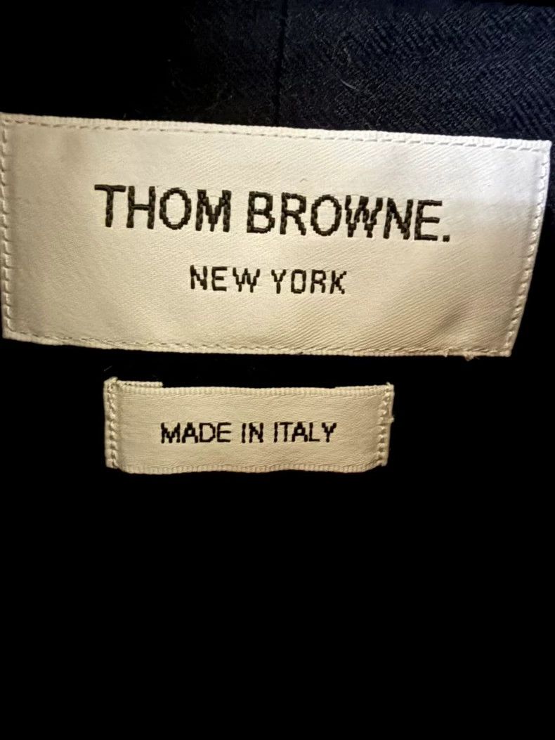 Thom Browne Thom Browne Black Long Sleeve Shirt Size US S / EU 44-46 / 1 - 4 Thumbnail