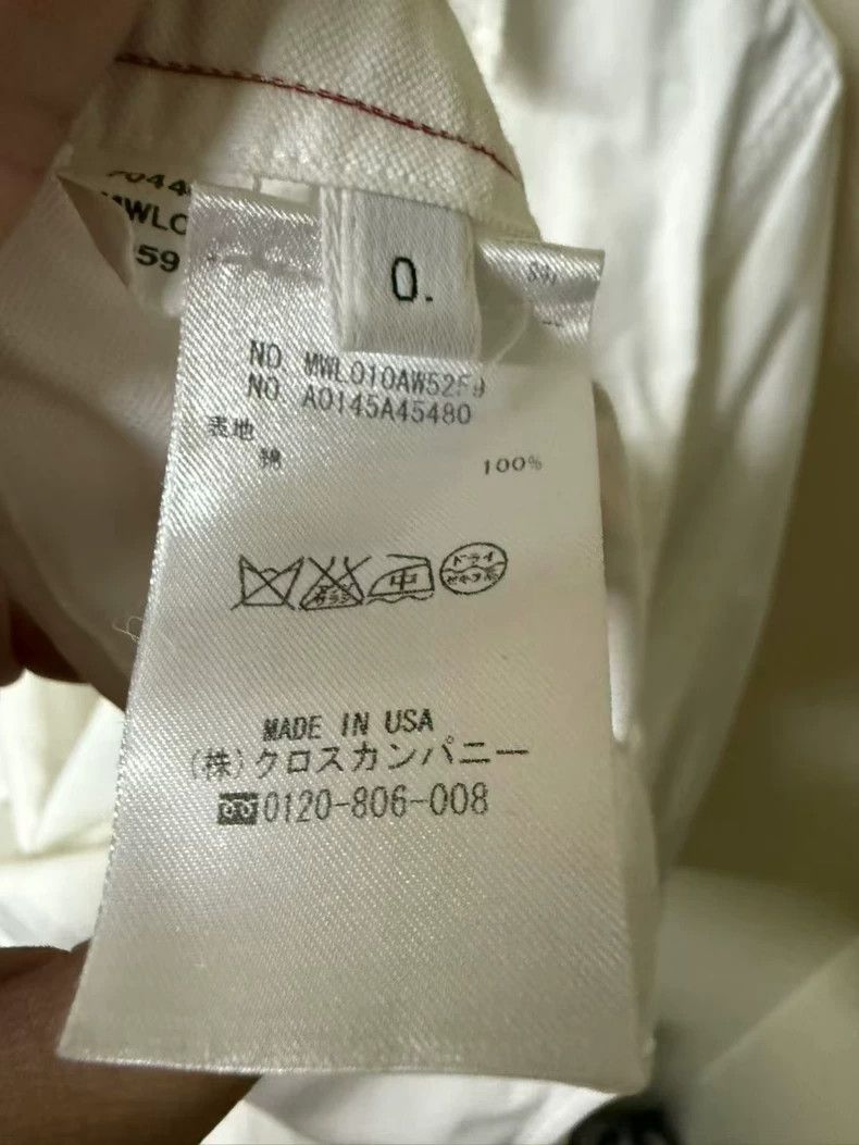Thom Browne Thom Browne Striped Shirt in Size 0 Size US XXS / EU 40 - 5 Thumbnail