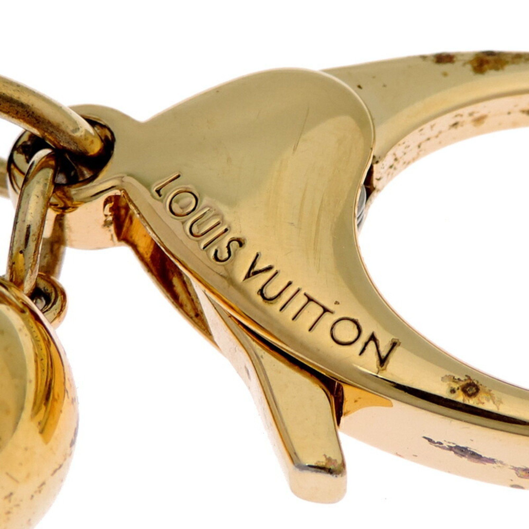 Louis Vuitton Louis Vuitton Bijoux Sac Monogram Rayure Women's Keychain M66464 ( ) GP Purple Size ONE SIZE - 4 Thumbnail