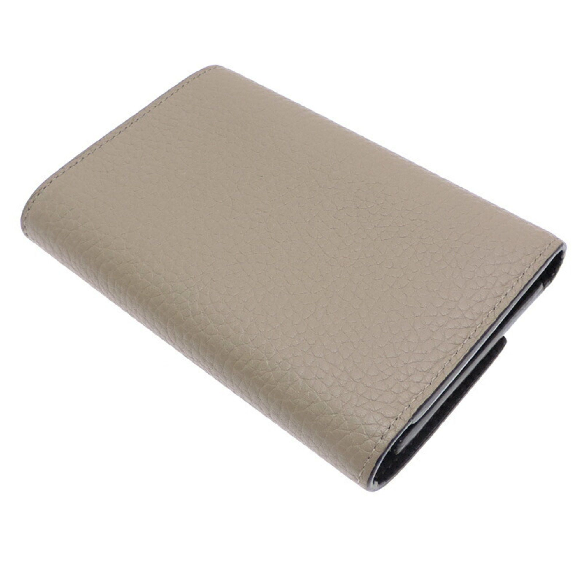 Louis Vuitton Louis Vuitton Portefeuille Capucines Compact Women's Bi-fold Wallet M62159 Taurillon Galle (Gray) Size ONE SIZE - 4 Thumbnail