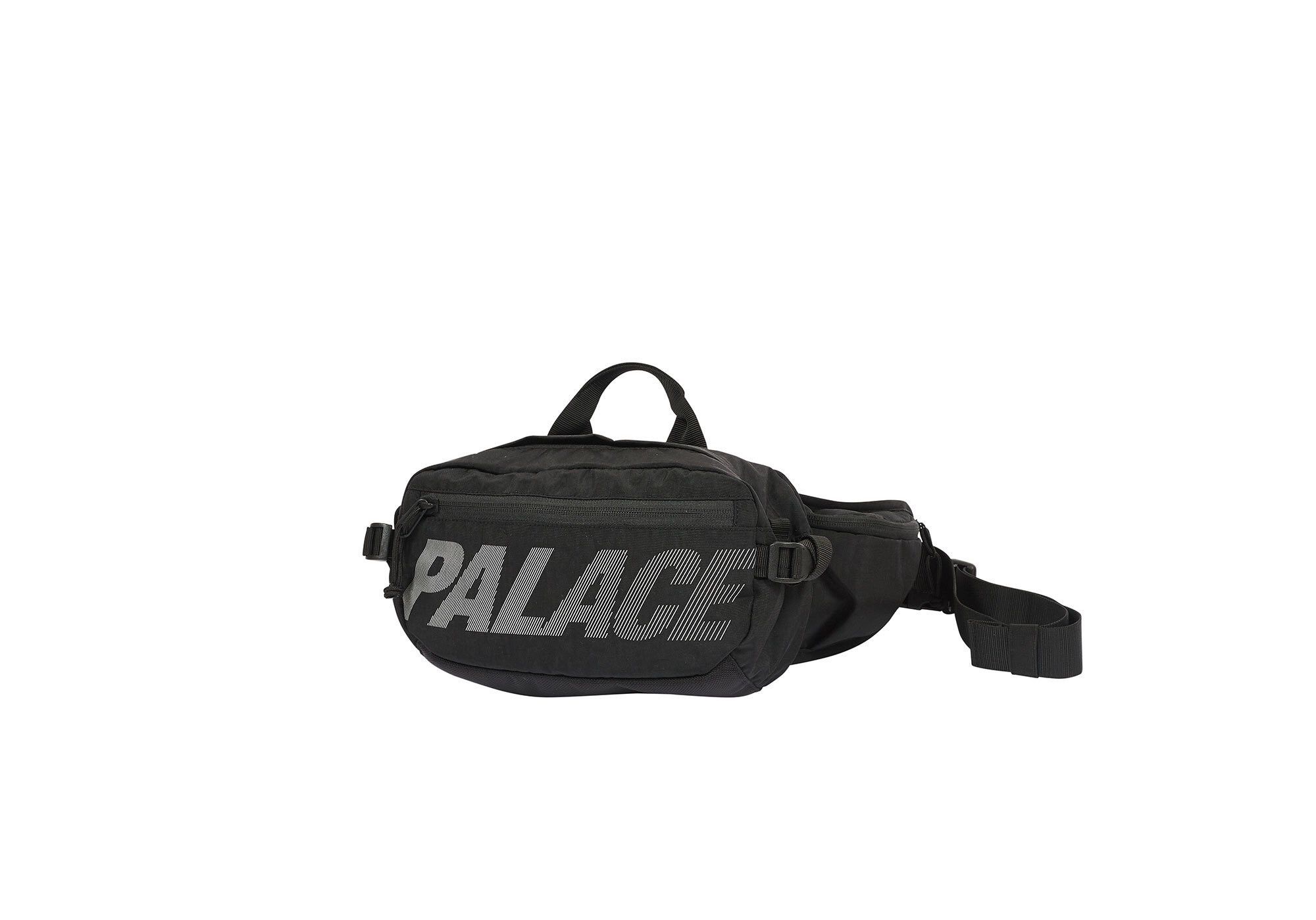 Palace PALACE Black Bun Sack Waist Bag 3M Reflective Grailed