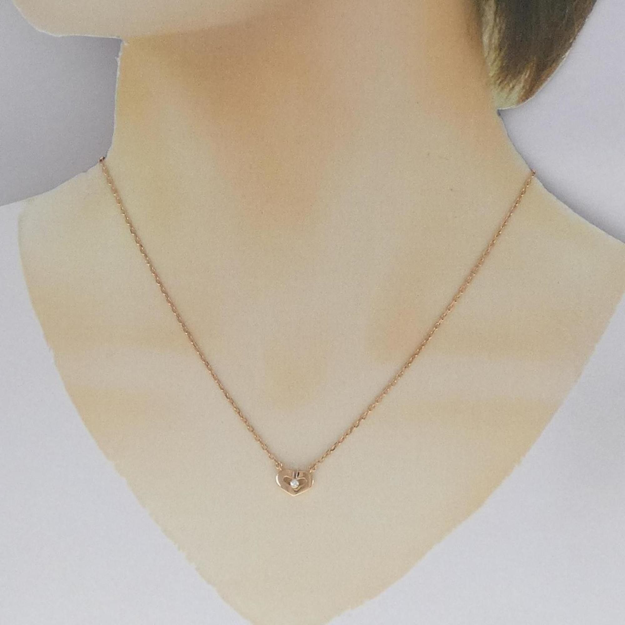 Cartier Cartier C heart necklace Size ONE SIZE - 6 Thumbnail