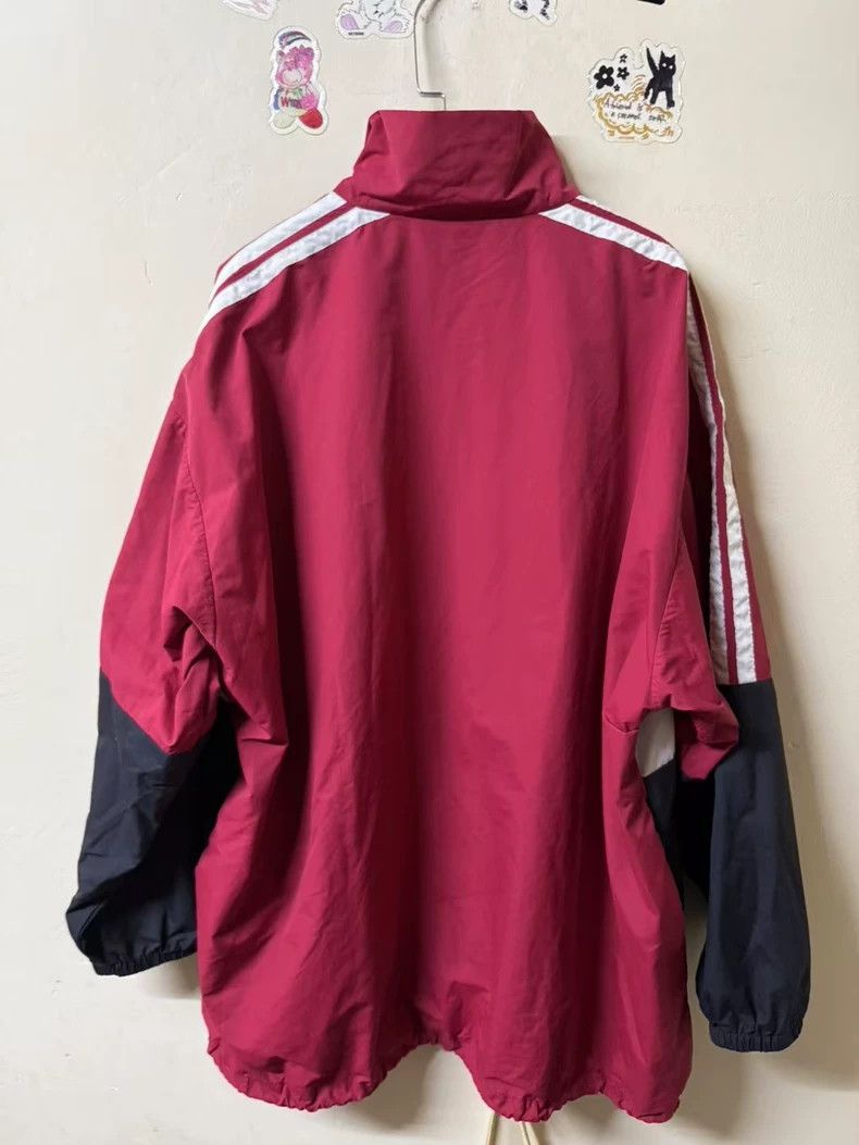 Balenciaga Balenciaga Black Red Color Block Jacket Size US XXL / EU 58 / 5 - 2 Thumbnail