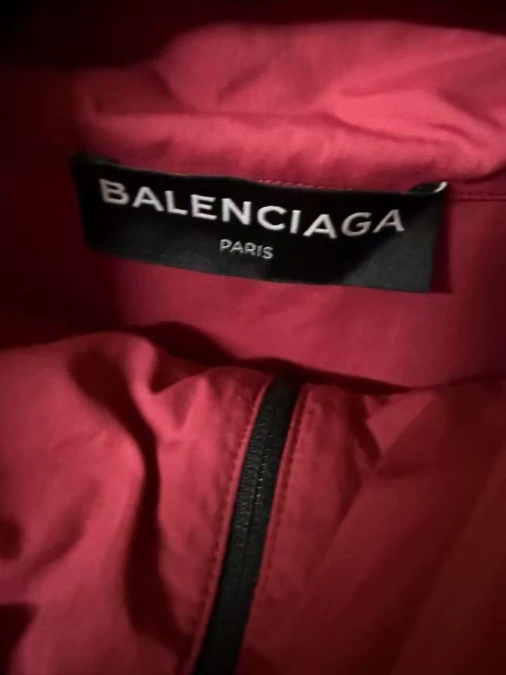 Balenciaga Balenciaga Black Red Color Block Jacket Size US XXL / EU 58 / 5 - 3 Thumbnail