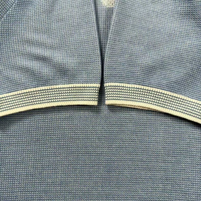 Dior Dior Blue Short Sleeve Knit Top Size XL Size US XL / EU 56 / 4 - 6 Thumbnail