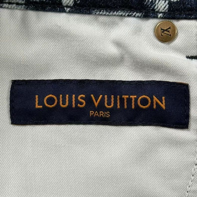 Louis Vuitton LV Tie-Dye Print Casual Shorts Size 30 Size US 30 / EU 46 - 4 Thumbnail