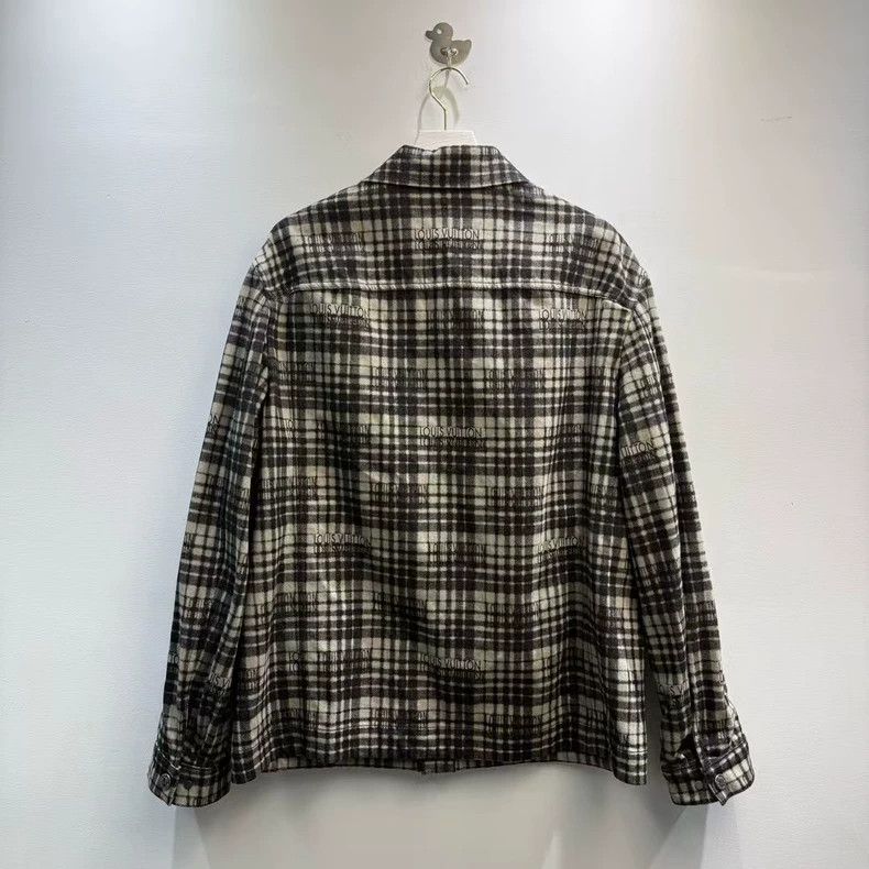 Louis Vuitton Louis Vuitton Checkered Logo Jacket 2023 Size US L / EU 52-54 / 3 - 2 Thumbnail
