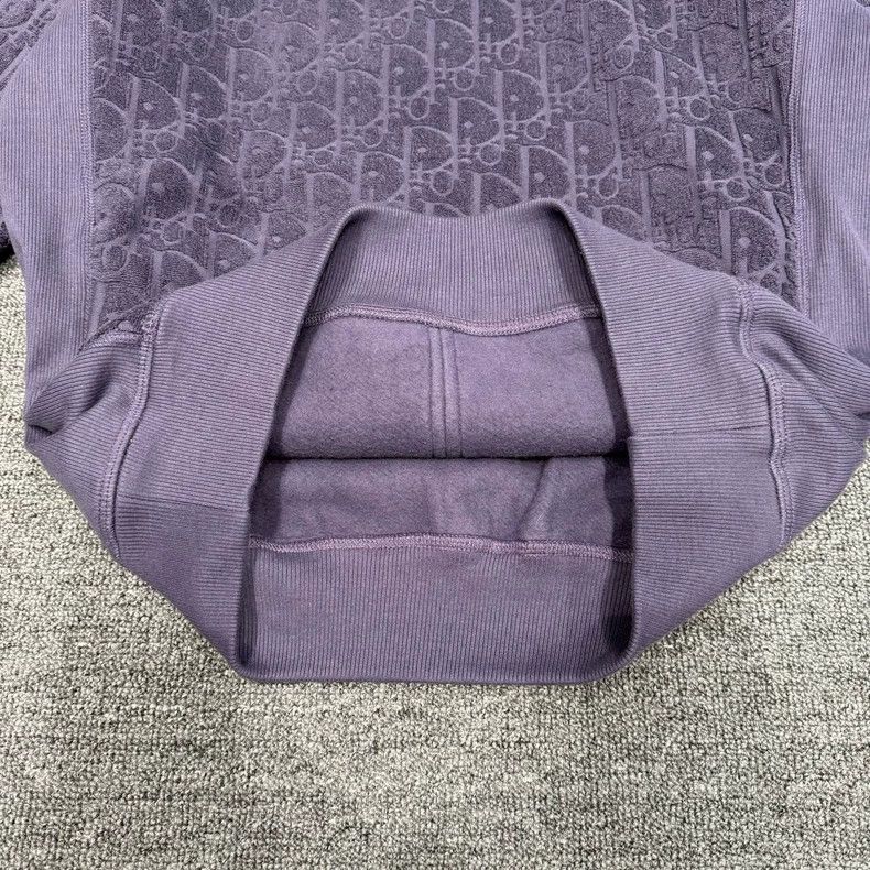 Dior DIOR Blue Purple Towel Hoodie Sweatshirt Size US XS / EU 42 / 0 - 6 Thumbnail
