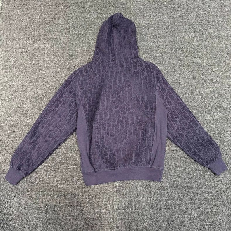 Dior DIOR Blue Purple Towel Hoodie Sweatshirt Size US XS / EU 42 / 0 - 2 Thumbnail
