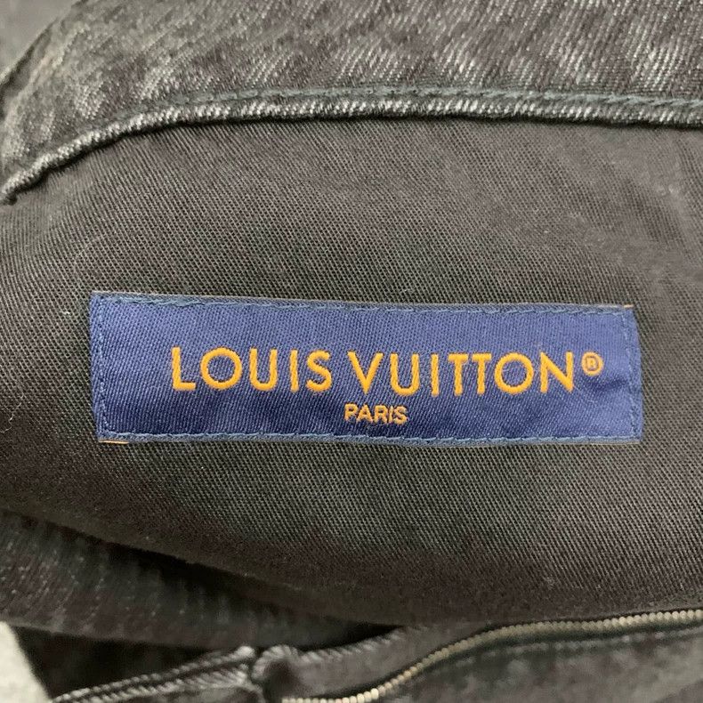 Louis Vuitton Black Gradient Logo Denim Pants Size 34 Size US 34 / EU 50 - 6 Thumbnail