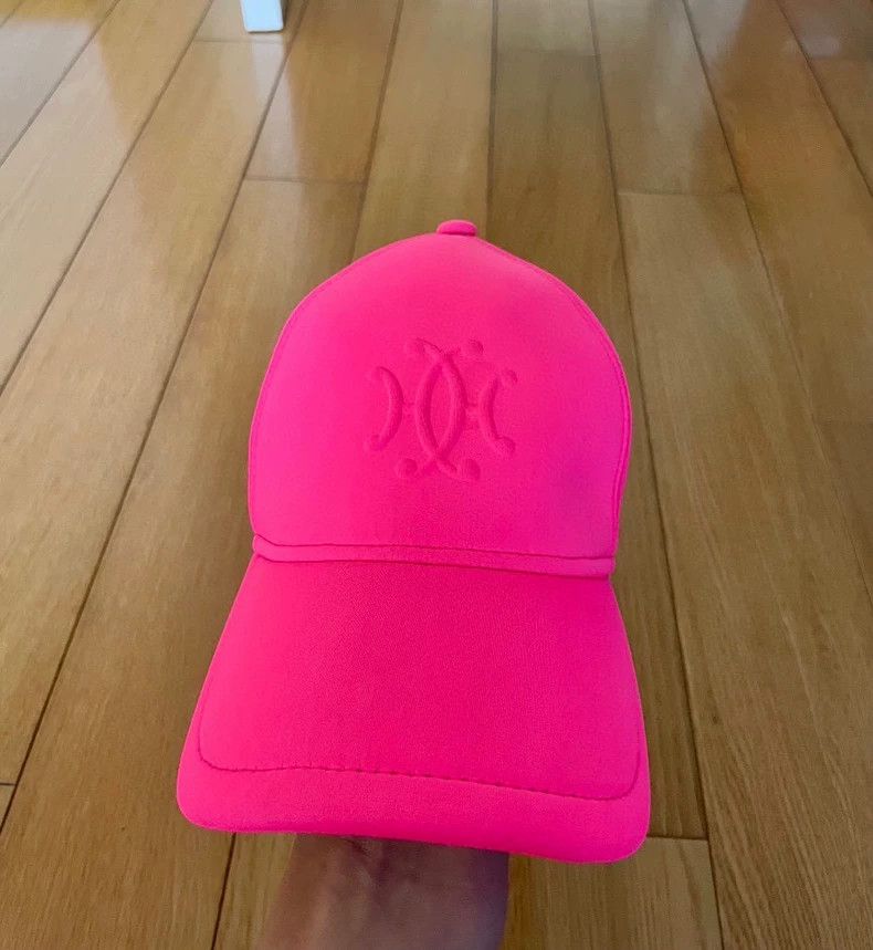 Hermes Hermes Neon Pink Baseball Cap Size ONE SIZE - 2 Thumbnail