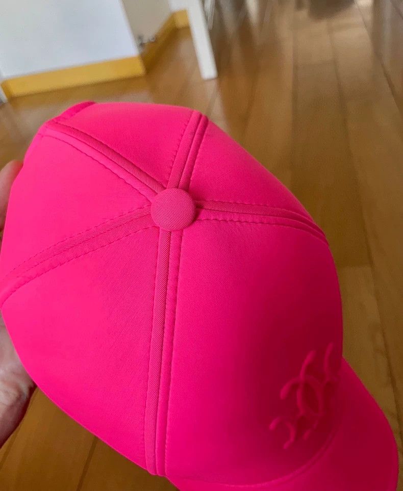 Hermes Hermes Neon Pink Baseball Cap Size ONE SIZE - 3 Thumbnail