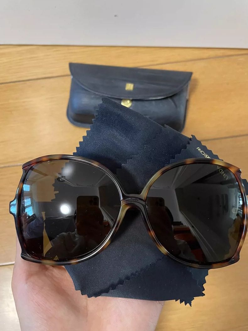 Gentle Monster Linda Farrow Tortoiseshell Sunglasses with Case Size ONE SIZE - 2 Thumbnail