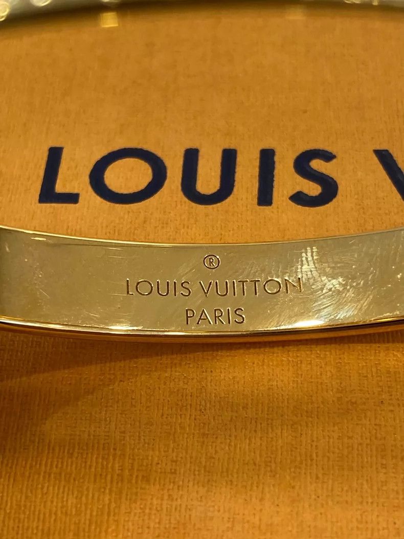 Louis Vuitton Louis Vuitton Gold Crystal Bracelet for Couples Size ONE SIZE - 5 Thumbnail