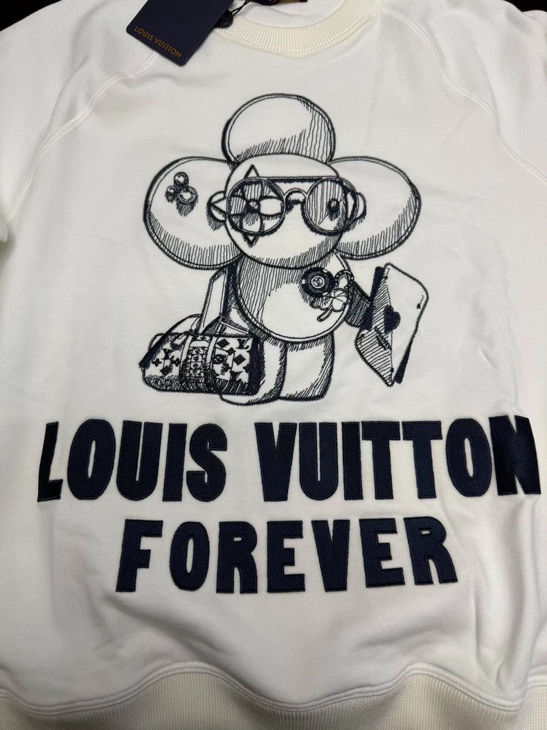 Louis Vuitton Louis Vuitton Flower Sweatshirt Pullover Jacket Size US L / EU 52-54 / 3 - 4 Thumbnail