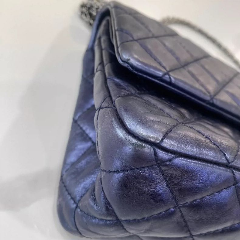Chanel Chanel 2.55 Blue Shoulder Bag Size ONE SIZE - 7 Thumbnail