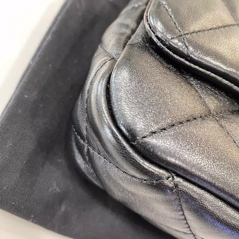 Chanel CHANEL Chunky Chain Black Gold Bag Size ONE SIZE - 7 Thumbnail