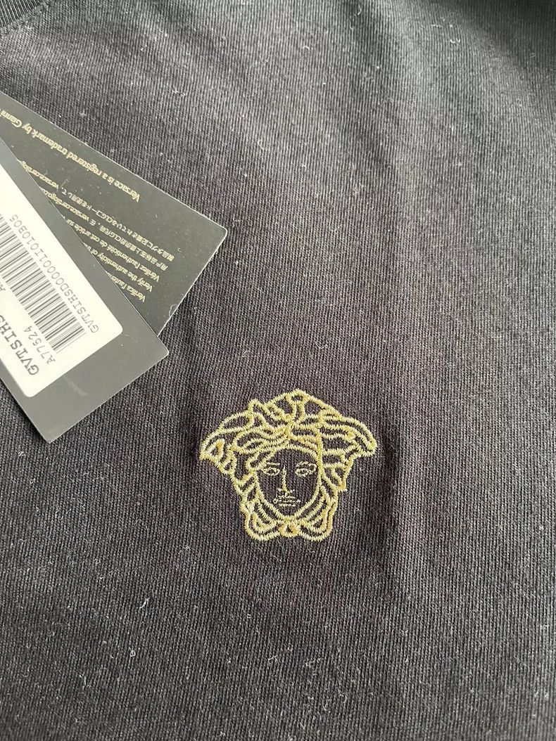 Versace Versace Medusa Embroidered Short Sleeve T-shirt Size US L / EU 52-54 / 3 - 2 Thumbnail