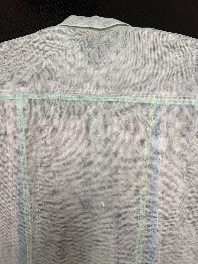 Louis Vuitton Louis Vuitton Sheer Macaron Denim Jacket Size US L / EU 52-54 / 3 - 9 Thumbnail