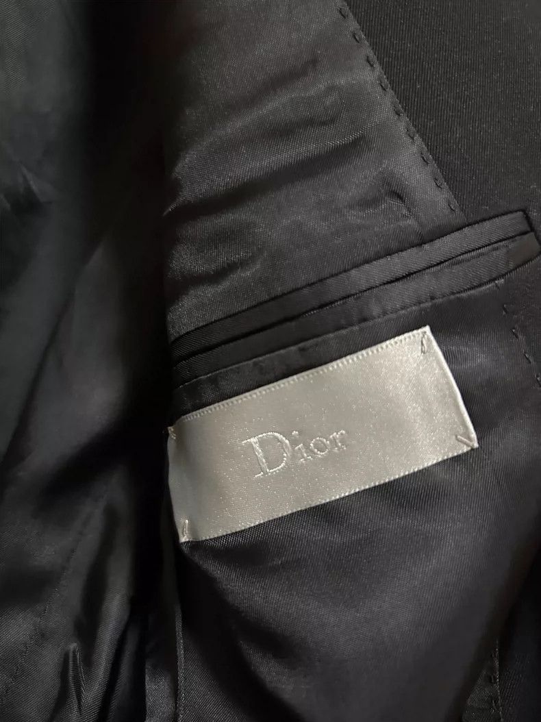 Dior Dior Electric Blue Wool Suit Jacket Size US M / EU 48-50 / 2 - 7 Thumbnail