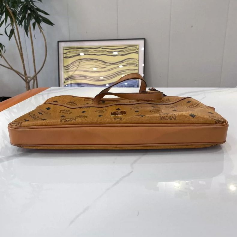 MCM MCM Cognac Color Computer Bag Size ONE SIZE - 5 Thumbnail