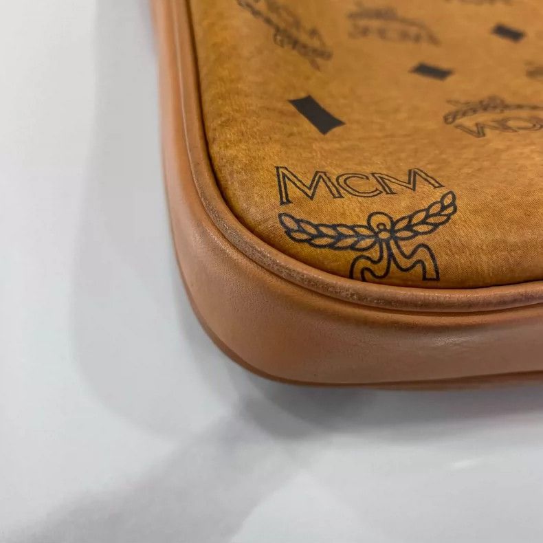 MCM MCM Cognac Color Computer Bag Size ONE SIZE - 7 Thumbnail
