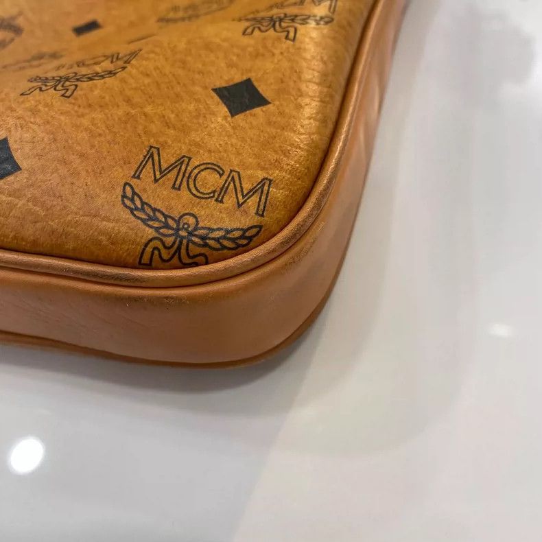 MCM MCM Cognac Color Computer Bag Size ONE SIZE - 6 Thumbnail
