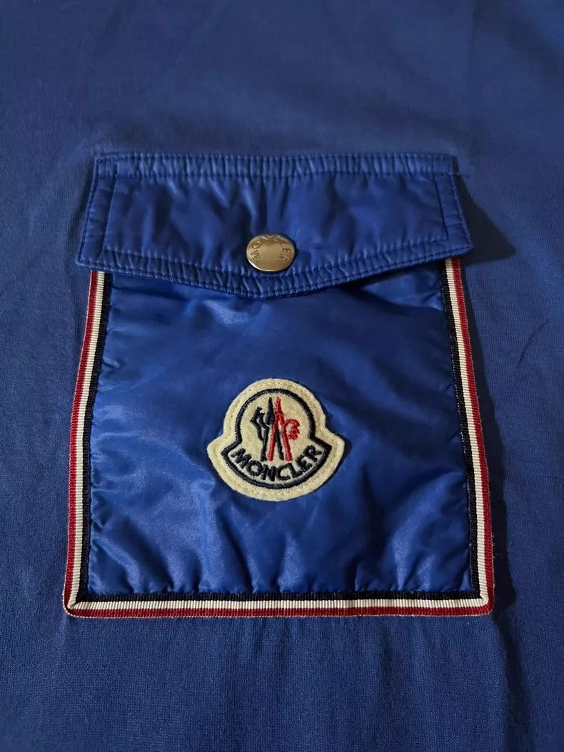 Moncler Classic Moncler Short Sleeve T-Shirt with Pocket Size US L / EU 52-54 / 3 - 3 Thumbnail