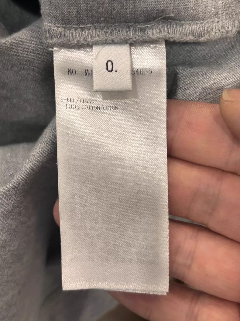 Thom Browne Gray Short Sleeve T-Shirt Made in Italy Size US XS / EU 42 / 0 - 6 Thumbnail