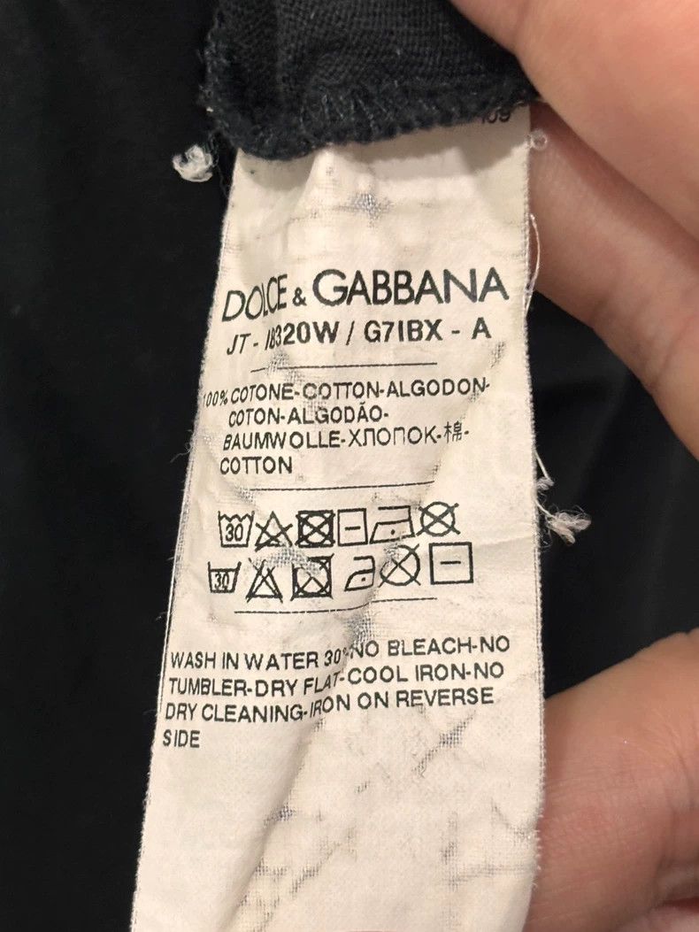 Dolce & Gabbana DG Black Short Sleeve Shirt Size 44 Size US L / EU 52-54 / 3 - 5 Thumbnail