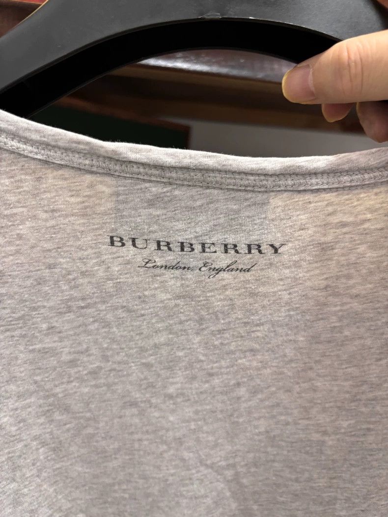 Burberry Burberry T-Shirt Size XXL Gray Color Size US XXL / EU 58 / 5 - 3 Thumbnail