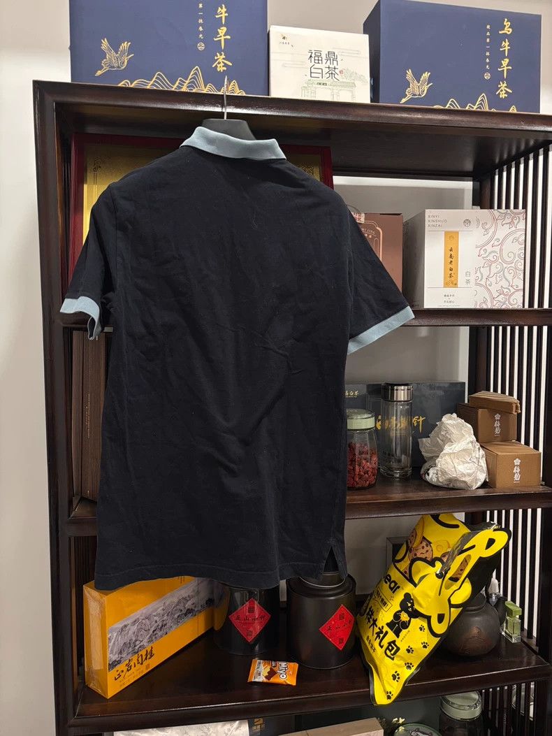 Dolce & Gabbana DG Short Sleeve Polo with Faded Collar Size US L / EU 52-54 / 3 - 2 Thumbnail